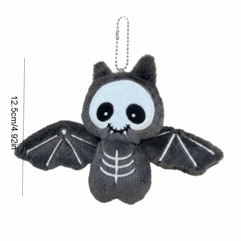Cartoon Bag Pendant Stuffed Key Hanging Creative Halloween Plush Keychain Holiday Gifts