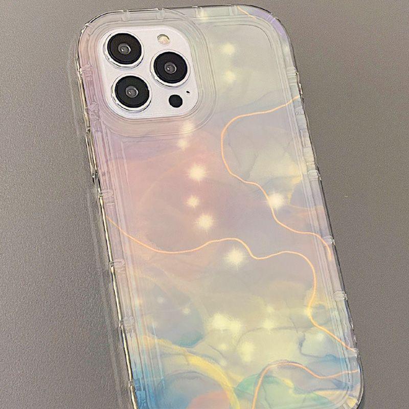 Advanced Watercolor Smudge for iPhone17ProMax Anti-drop Mobile Phone Case 16Pro Apple 14/15 All-inclusive 13