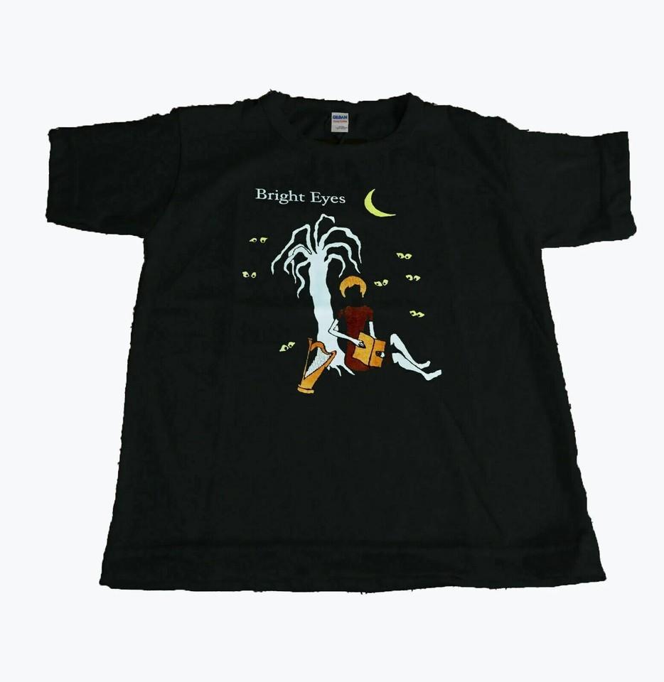 90#039S BRIGHT EYES BAND TSHIRT VINTAGE 90S BLACK BAND CONCERT T SHIRT Unisex T-Shirt M