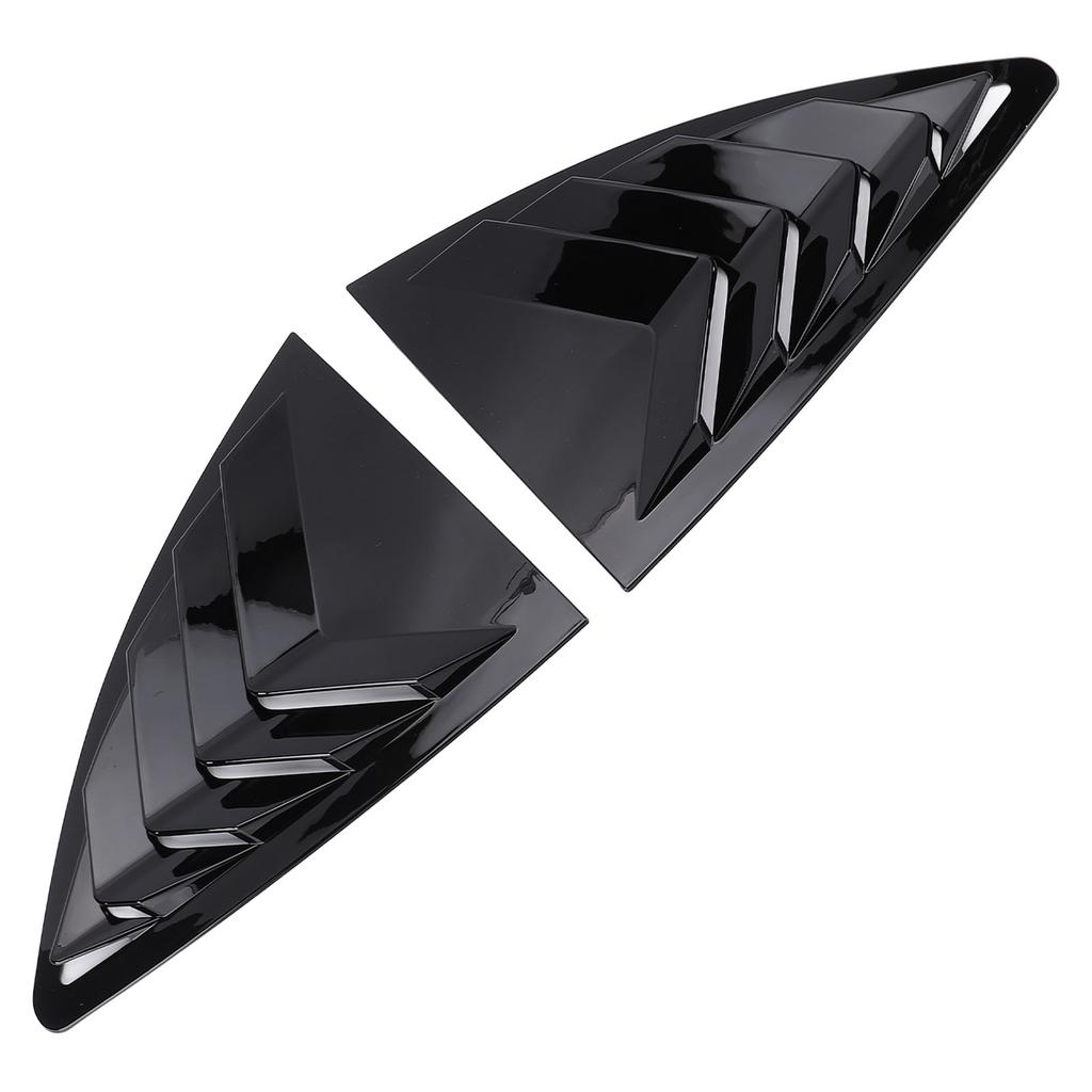 P of Rear Side Window Louver Vent Left Right Window Shutter Cover Trim Replacement for 6 2013-2020