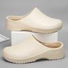 Fashion Men Slippers Couples Garden Clog Women Water Proof Chef Shoe Comfortable Sandal Slippers For Pet Workers Outdoor Fishing Shoes