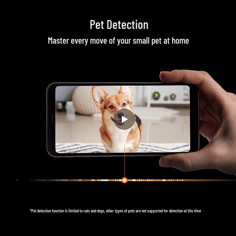 Cameră de securitate Ezviz C6c 8MP AI pentru interior cu mișcare Pan/Tilt (Versiunea CN)