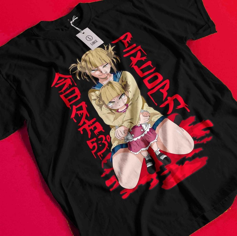 Himiko Toga T-Shirt My Hero Academia Anime MHA Deku Dabi Manga Boku No Hero Tee BB352