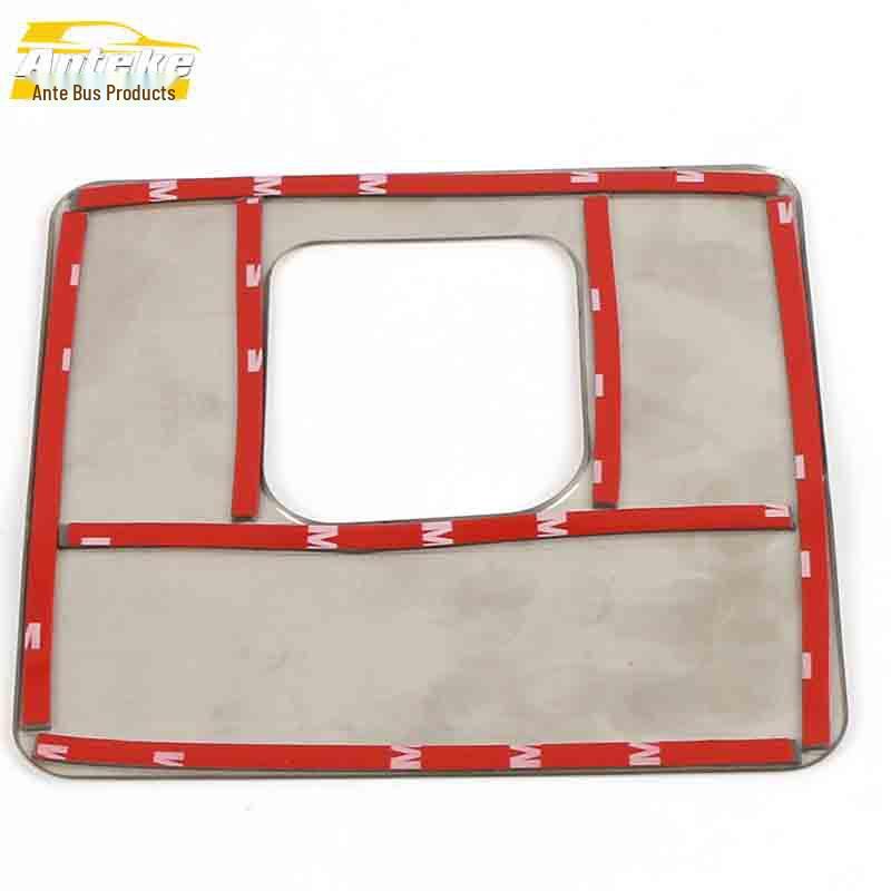 CS15 Stainless Steel Center Console Storage Box Sequin Decoration Sticker