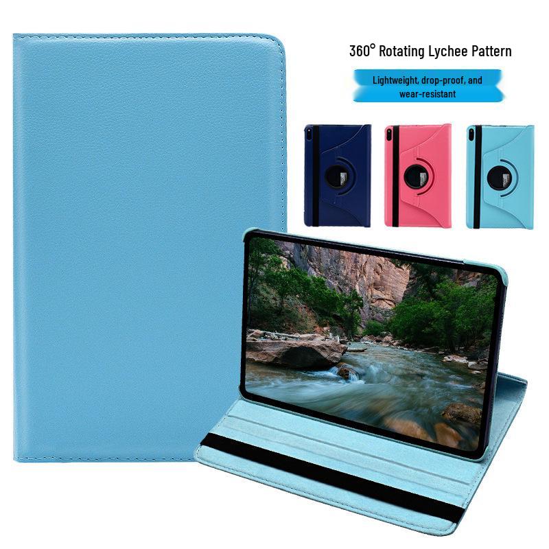 Honor Tablet V6/MatePad Pro Rotating Leather Case - Fits 10.4"/10.8" Models BAH3MRX-W09