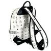 MCM Stark Sidestuds Visetos MMK65VE37WT001 Backpack Â· Daypack white unisex Small size used