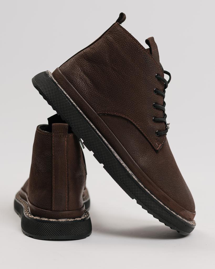 Ботинки женские Krula 75362 36 коричневые кожа