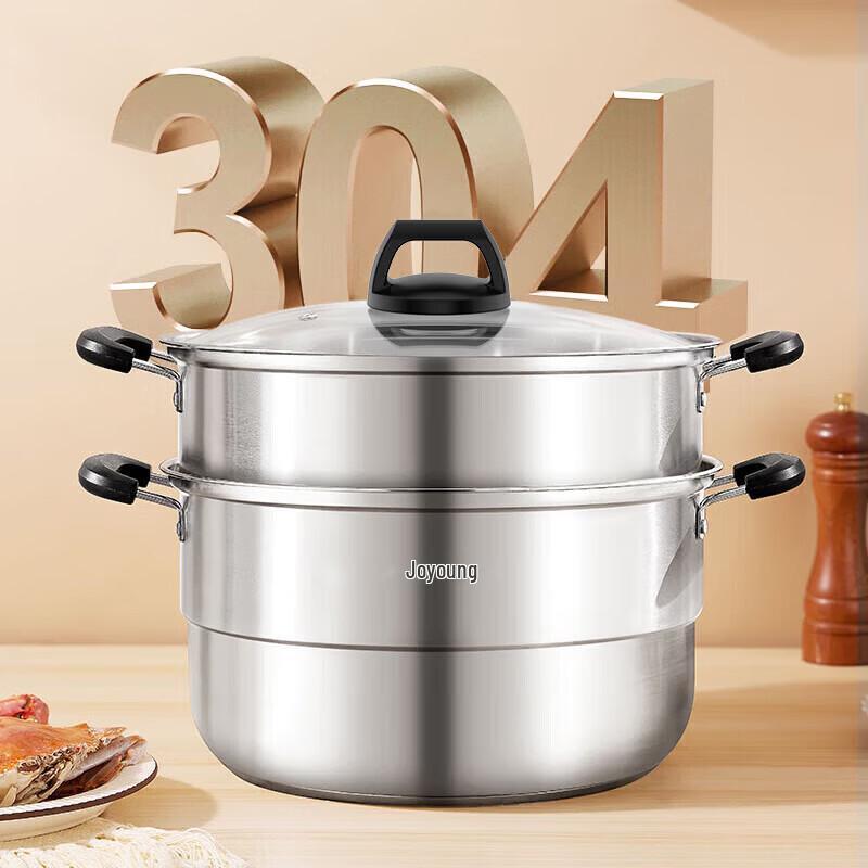 Joyoung 304 Edelstahl Doppelschichtdampfgarer