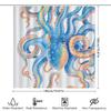 Octopus Shower Curtain Modern Watercolor Print Bathroom Decor For Home Decoration 3D Waterproof Fabric Size: W72 X L84 Inches (1