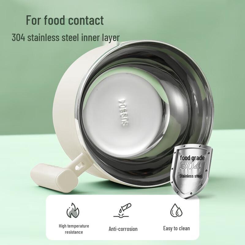 Royalstar 304 Stainless Steel Instant Noodle & Lunch Bowl with Lid