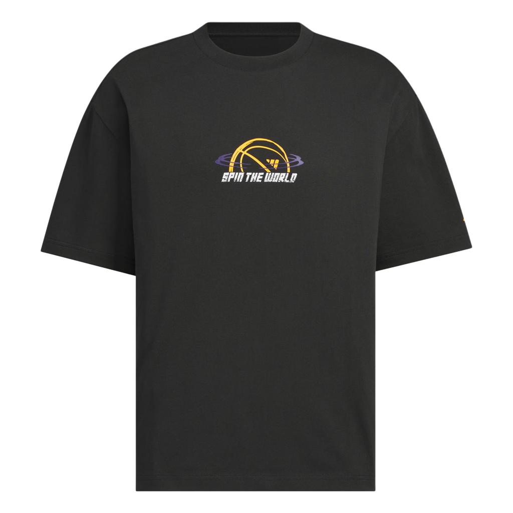 Adidas Basketball Ss25 Graphic Sports Crew Neck Pullover Short Sleeve T-Shirt Men Tops KF0726