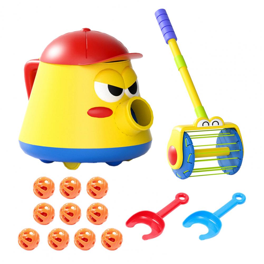 

Hand-Eye Coordination Toy Kids Vacuum Cleaner Toy Set With Push Walker Bell Ball Spade For Skill Development For 3 For Kids (As shown-33063)-