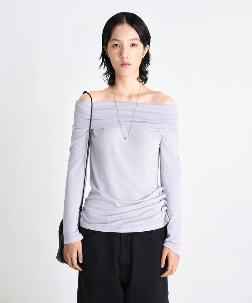 LABELARCHIVE W Siora Low Fold Top Lilac Veil