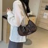 High Value Portable Lazy Style Armpit Bag Large Capacity Fashionable Versatile Commuter Shoulder Trendy Women's Bag
