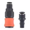 Corrosion Resistant C Shape Pneumatic Fittings Tube Quick Connectors Ergonomic Locking System Reinforced Plastic Body