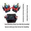 1Pcs Pure Copper Battery Disconnect Switch 12V 24V Heavy Duty Master Isolator Rotatable Power Cut Off Kill Switch for Car T A4M1