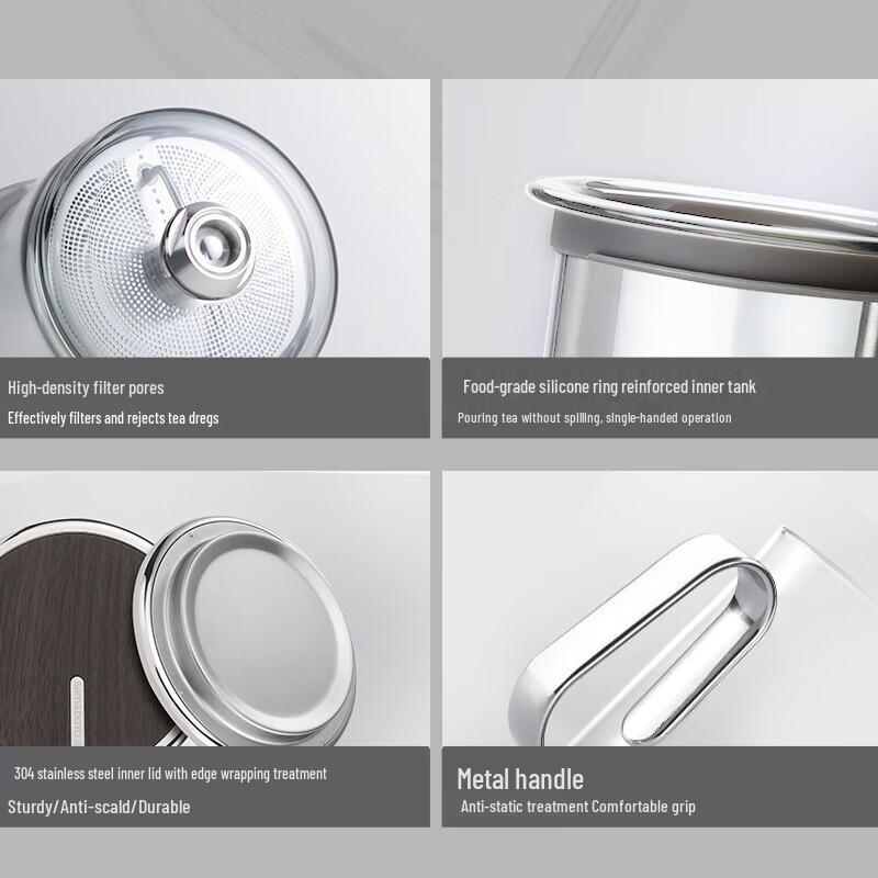 Shangming Glass Magnetic Infuser Teapot