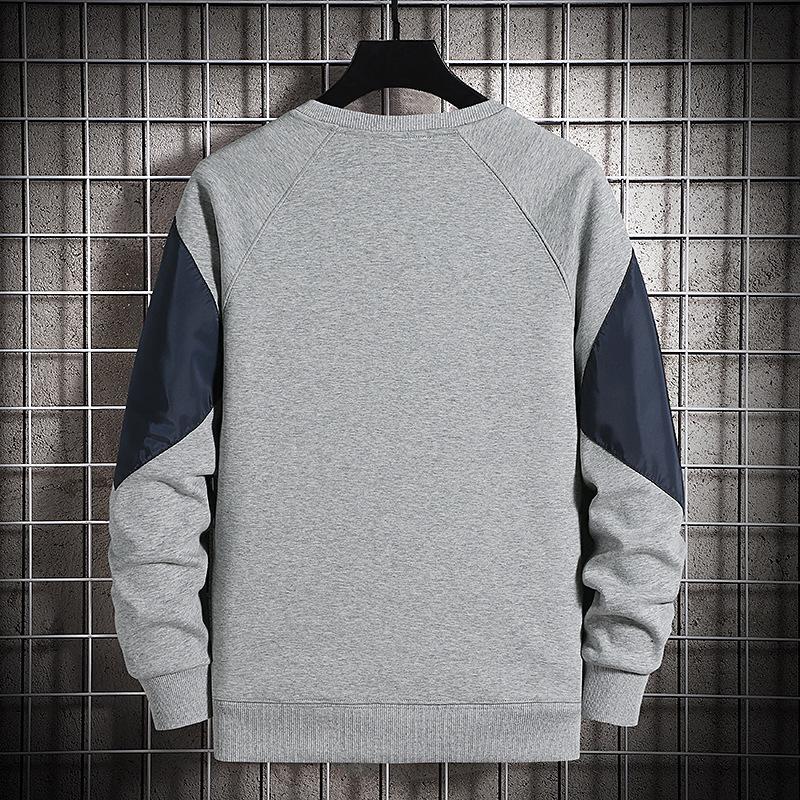 New Autumn and Winter Men's Autumn and Winter Loose Backing Sweater Casual Versatile Knitted Sweater