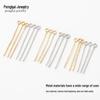 100 Handmade DIY Multi-Spec Nine-Word Needles for Beading & Jewelry Accessories