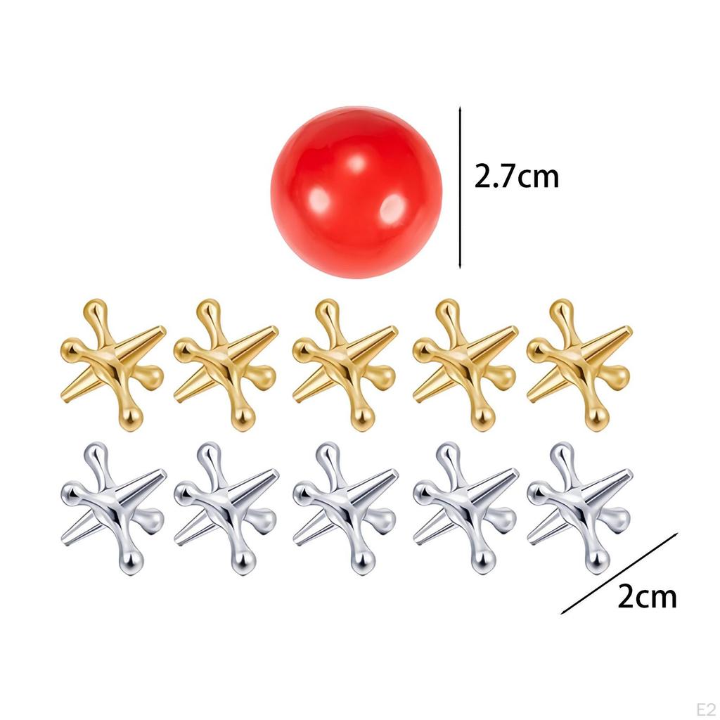 Jacks Spielset Strumpffüller Robust mit Bällen Partygeschenke Geschenke Desktop-Spielzeug Unterhaltung für