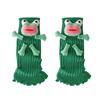 Stylish Funny Cartoon Leg Covers for Parties Or Cosplay Women Girls Cute 3D Stuffed Ugly Frogs Leg Warmers Boot Cuffs