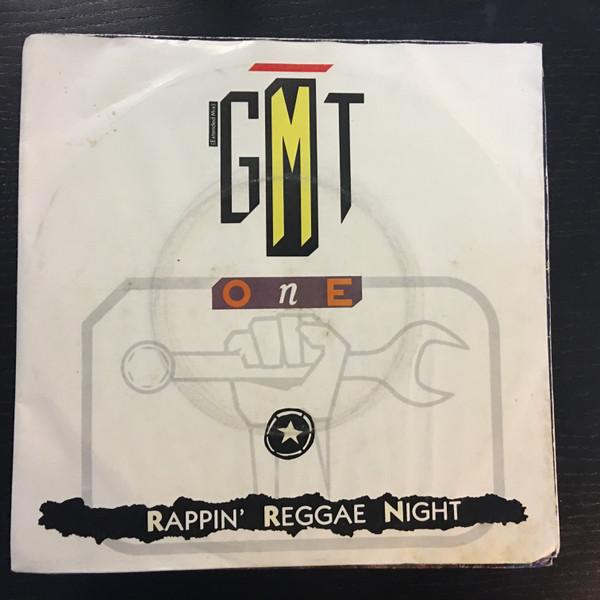 

7inch Record G.M.T. ONE Rappin Reggae Night S009 VIDISCO 1987 UK Reggae Ska Dub Used