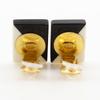 CHANEL COCO Mark Earring Square Black / white plastic Square 5g Women Used