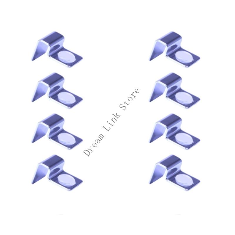 Q1FD Practical Tanks Lid Clip 8pcs Rustproof Fishtanks Glass Cover Holders Clamps for Frameless Aquariums Secure Fastening