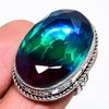 Natural Bi-Color Tourmaline 925 Sterling Silver Jewelry Ring Size 7 AR-16540