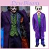 Fantasia deslumbrante do Coringa para crianças com cor roxa vibrante e tecido de poliéster premium perfeita para festas e eventos de Halloween