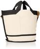 Small Tote Bag with Shoulder SN DELI Organic Cotton A 1369 Black [Rootote] Women's