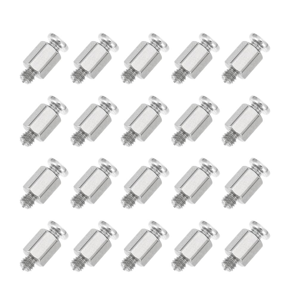 20 PCS GIGABYTE Motherboard Screws SSD Computer Standoff Mounting Hex Nut Supply M2