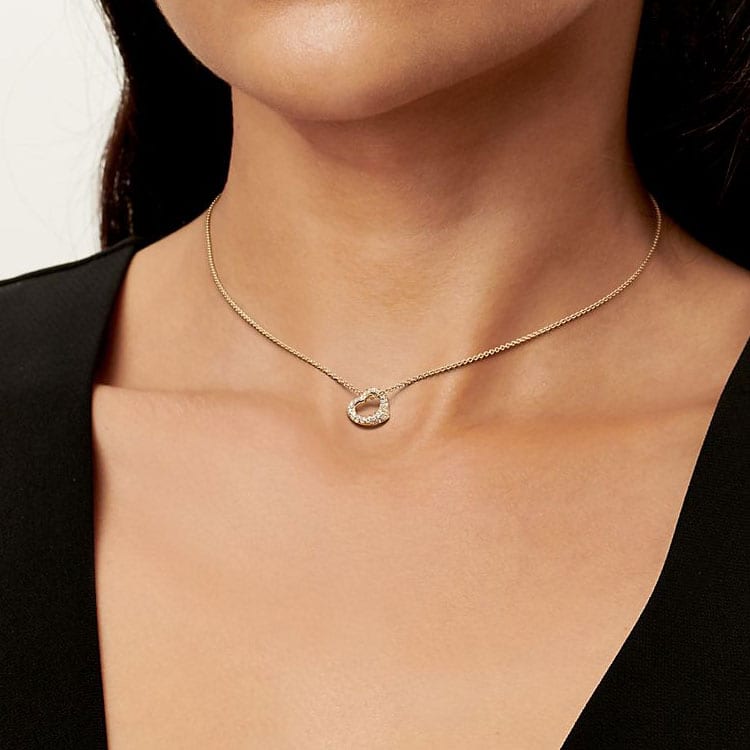 TIFFANY & CO. Elsa Peretti 18K Gold Necklaces Women's Gold 74223346
