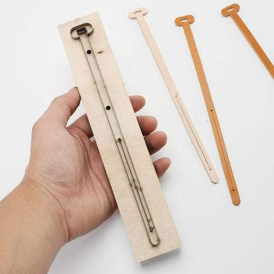 Practical Leather Template For Bag Ornament Long Connecting Belt Leather Cutting Mould DIY Lanyard Handmade Leather Punching Die