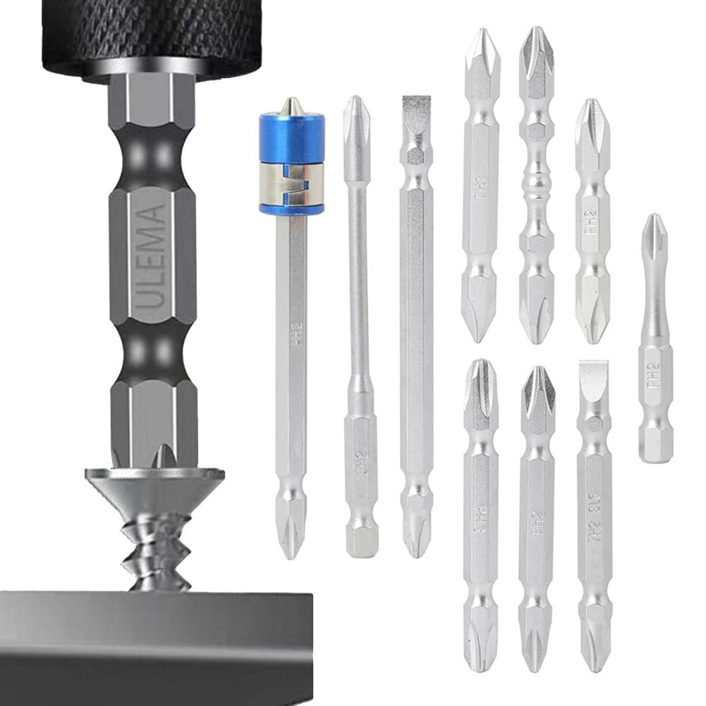 Alloy Steel Screwdriver For Driver Wrench Parts Hex Shank Electric Drill Bits