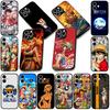 Soft Cover for OPPO A38 A18 A17 A40 A60 A80 A16 A78 A79 A54 A55 A57 4G 5G Coque Phone Case Roronoa Zoro One Nami Luffy Piece