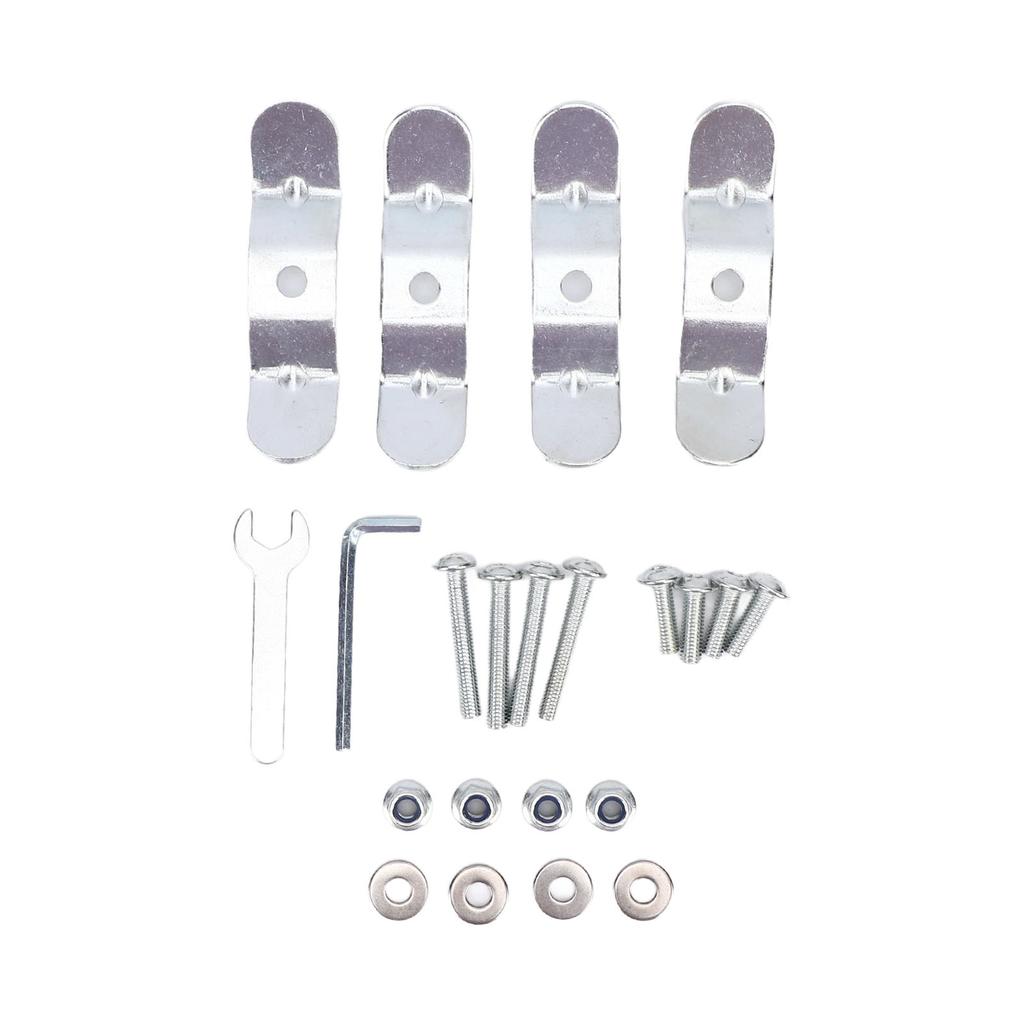 Motorcycle Luggage Case Fasteners Trunk Screw Lock Support Bar Motorbike Tail Case Screws Brackets Mount Hardware Set
