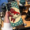 Pop Art Zeichenideen Fisch Hüllen Handyhülle für Samsung Galaxy S26 Ultra S25 Edge S24 S23 FE S21 Plus S20 S22 S10 Hülle TPU Capa