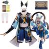 Kirara Cosplay Costume Genshin Impact Kirara Costume Kirara Ears Tails Suit Women Wig Game Halloween Carnival Party Outfit