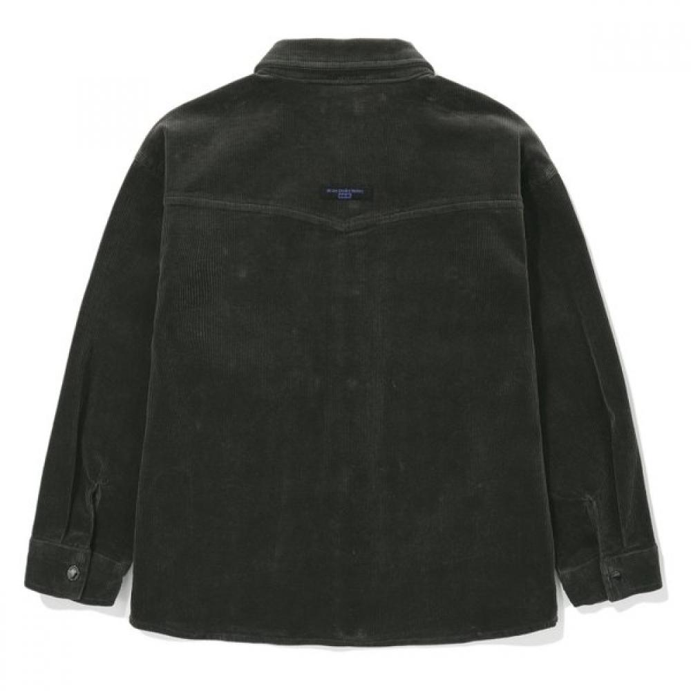 Bluetail Shirt Corduroy Charcoal Gray Azh3bl01cg