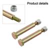 Replacement Deck Wheel Bolts & Lock Nuts Set of 2 Compatible with For 7383056 9383056 137644 184219 Easy Installation