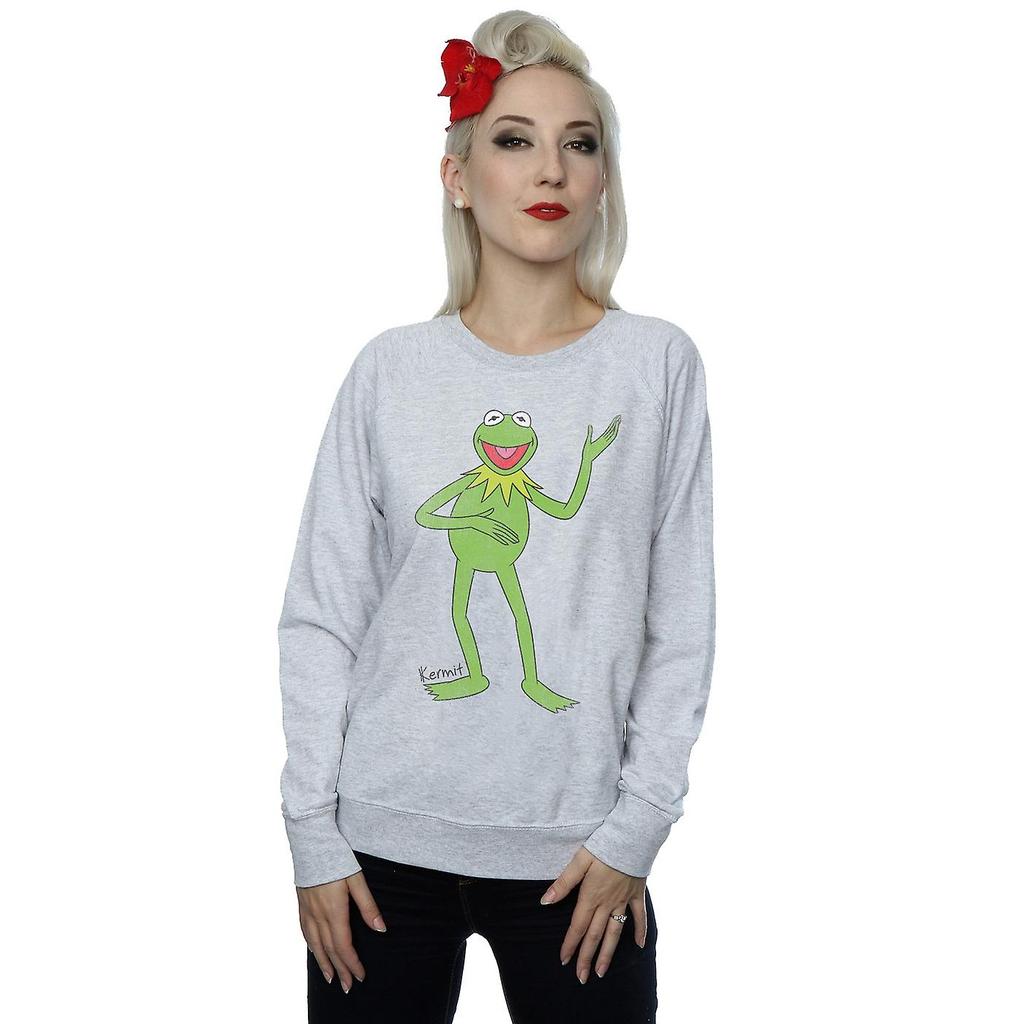 The Muppets Womens/Ladies Classic Kermit Heather Sweatshirt