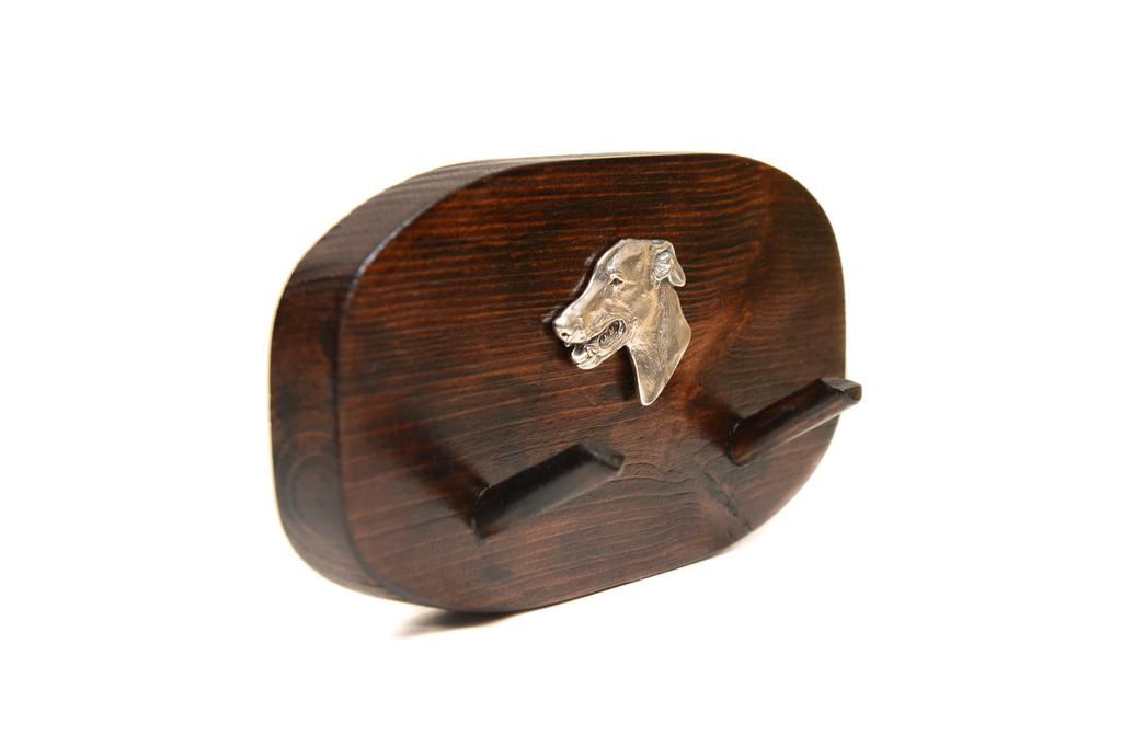 Greyhound, English Greyhound - Accessory Rack, Dog Medal Rack, Key Hooks by Art-Dog