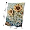 Flower Pearl Beads Painting Sea Decorative Painting DIY Painting Material Pack  Wall Decor