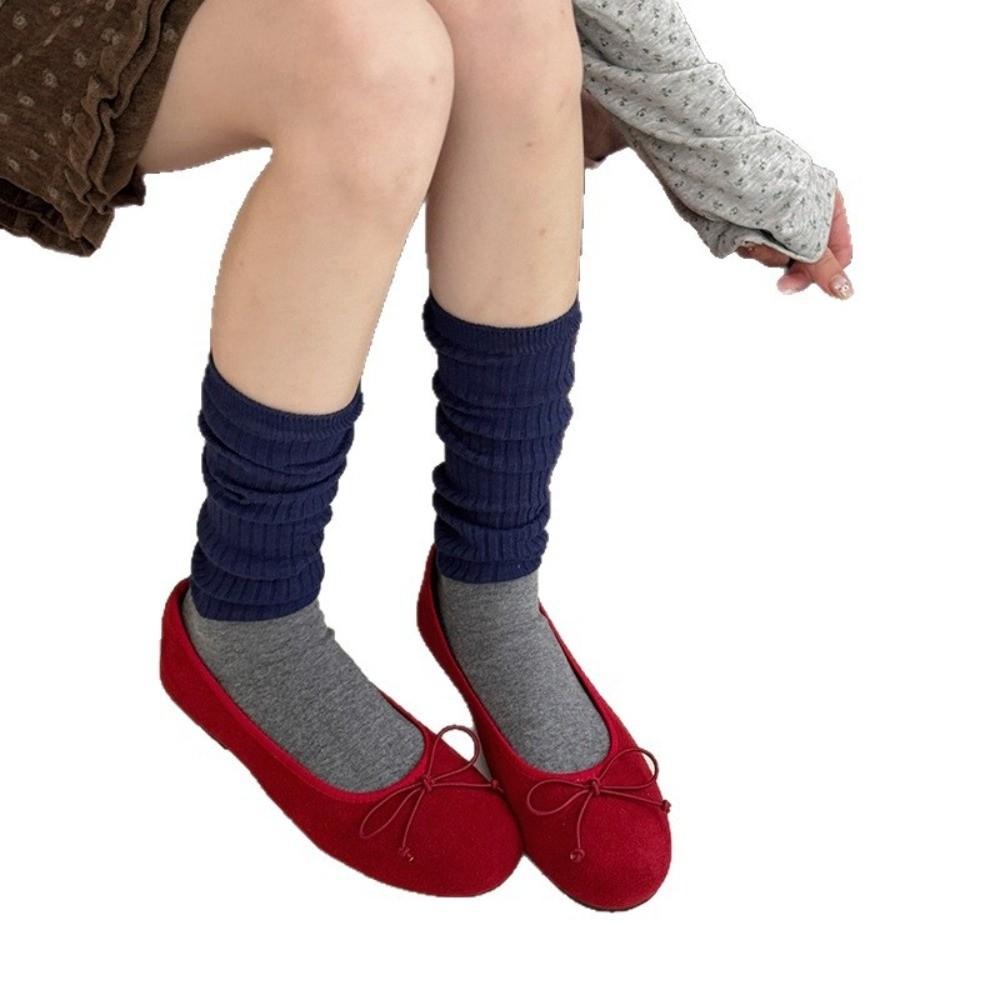 Breathable Cotton Socks Soft Winter Loose Socks New Knee-socks For Women