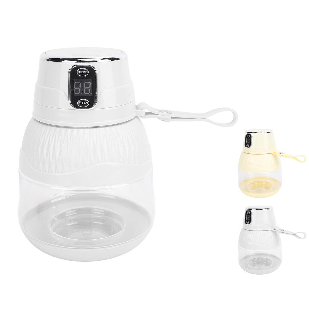Portable Juicer Cup Cordless Multifunctional Electric Blender for Home School Office 500ml