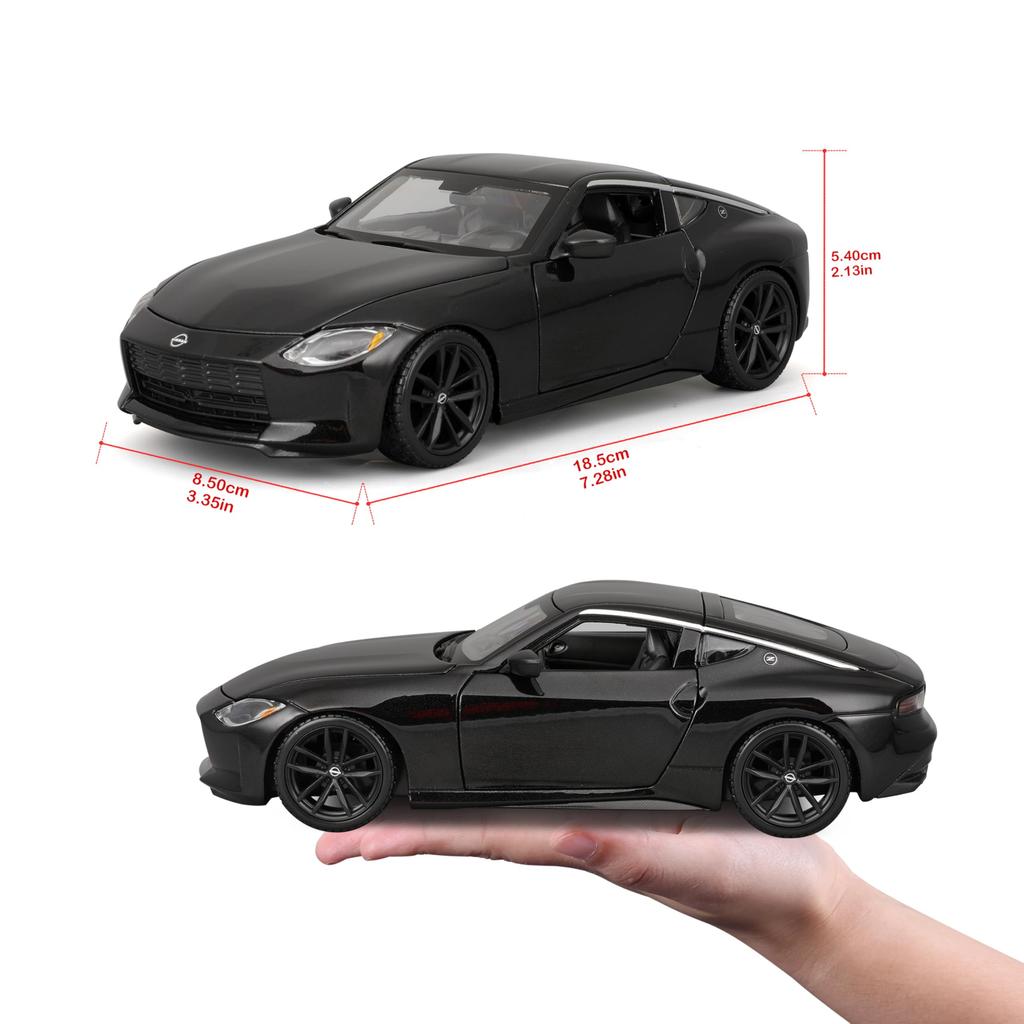 Maisto 1/24 Scale Nissan Z 2023 Black Diecast Model Car (Finished Product) 32904 BK
