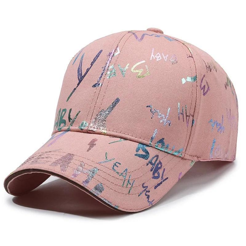 Cartoon Graffiti Tide Baseball Cap Personality Street Trend Men's and Women's Hats Fashion Hip Hop Hat Cap