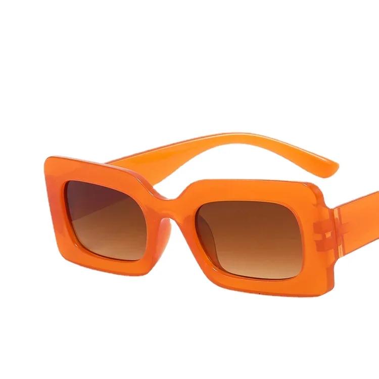 New Small Rectangular Women's Sunglasses Women Vintage Brand Sun Glasses Fashion Outdoor Street Photo Glasses UV400 Eyewear