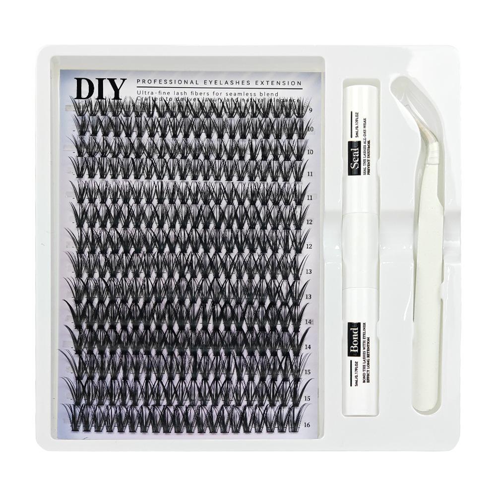 False Eyelashes False Eyelashes 30D40D False Eyelashes 240 Tufts False Eyelashes Book